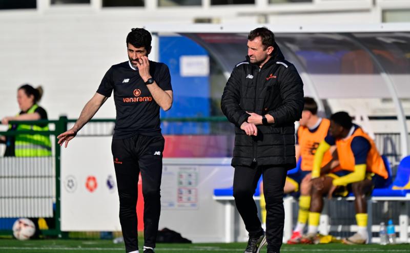 Paul Wotton and assistant Mike Edwards. Pic from PPAUK