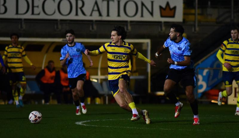 Torquay United v Salisbury. Pic from PPAUK