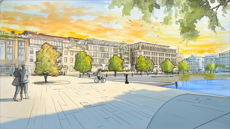 The Strand - early design proposal