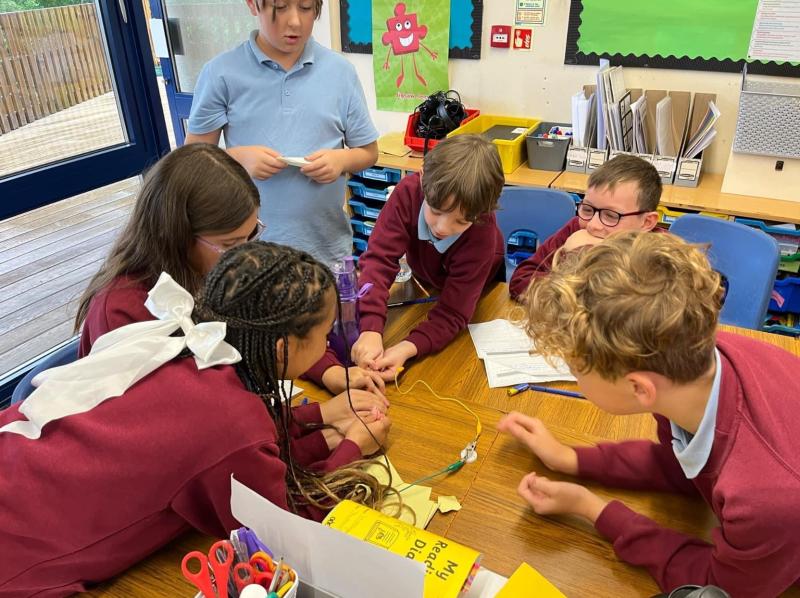Roselands Primary School pupils inspired by the school curriculum
