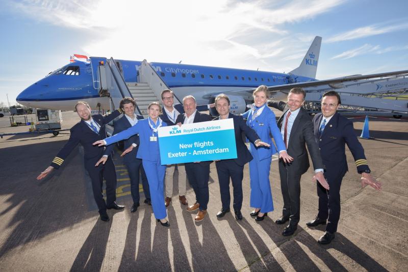 Exeter Airport takes off with new global travel route