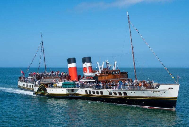 Waverley - the World's last seagoing paddle steamer