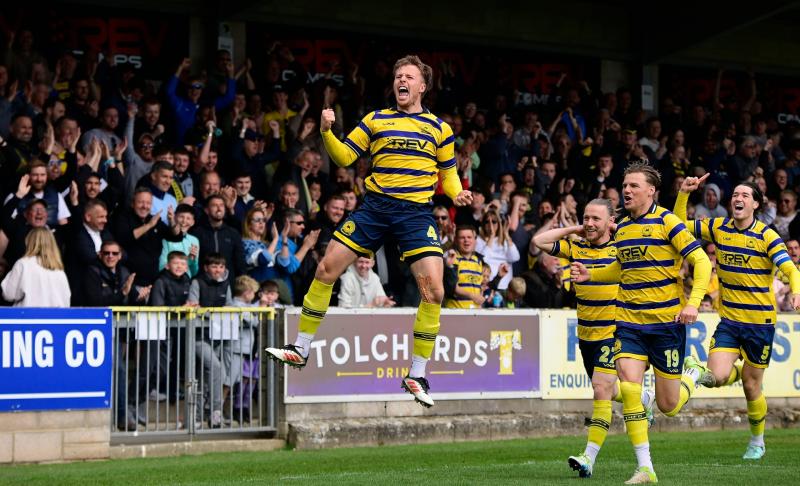 Jordan Dyer jumps for joy. Pic from PPAUK