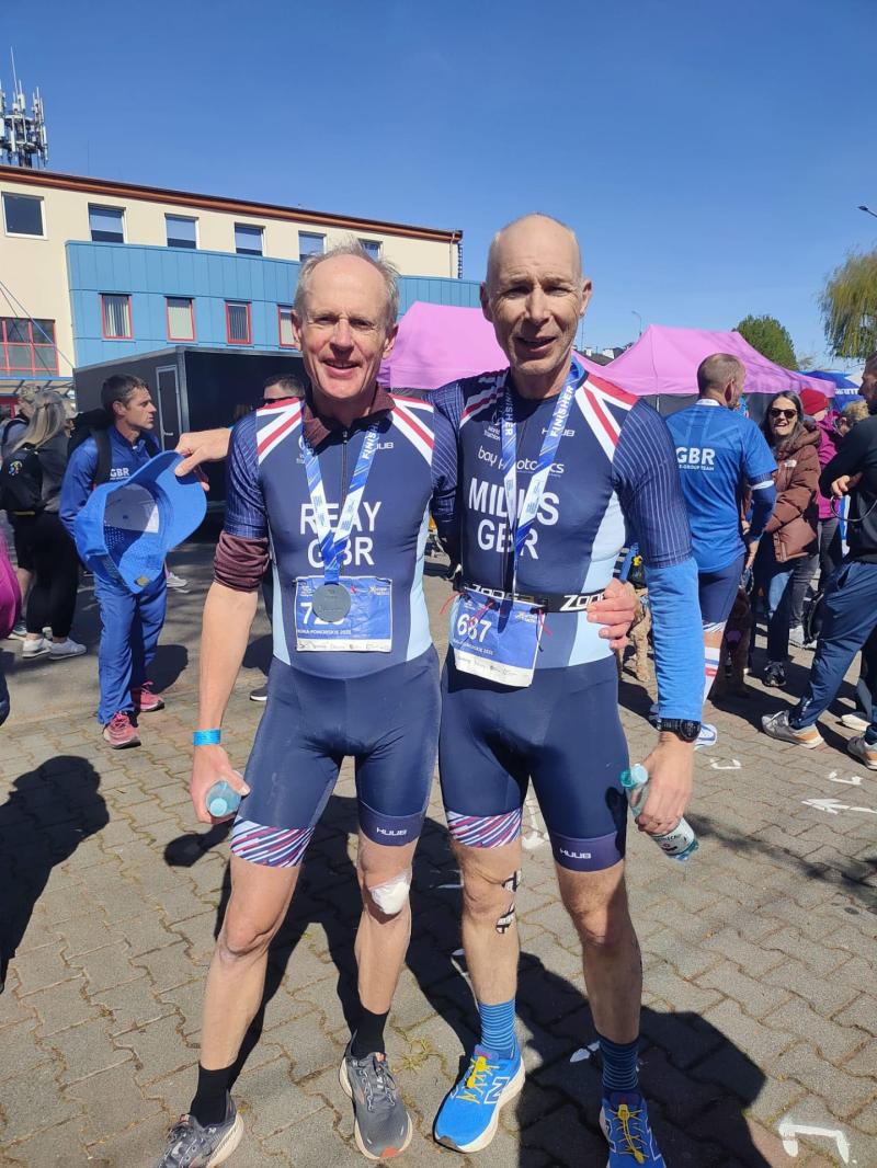 Frank and Simon in Poland