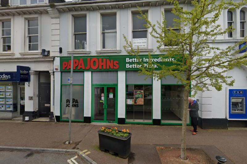 Papa Johns Torquay and Paignton among 13 stores closed as franchisee dropped