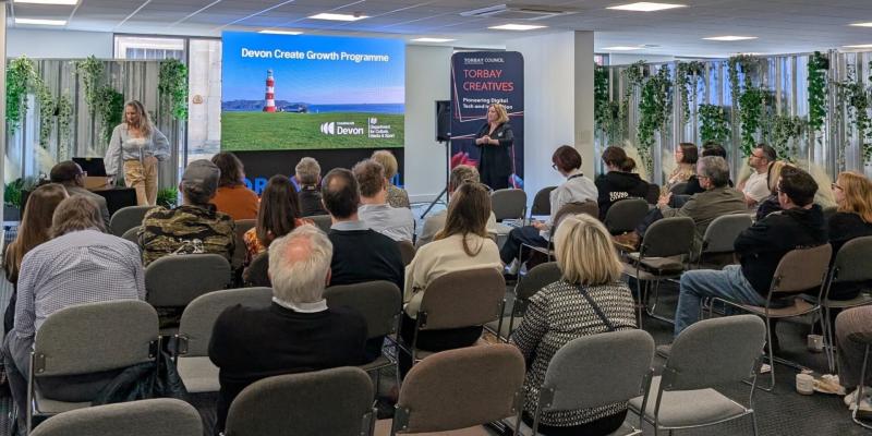 Free support returns for creative businesses in Torbay and Devon