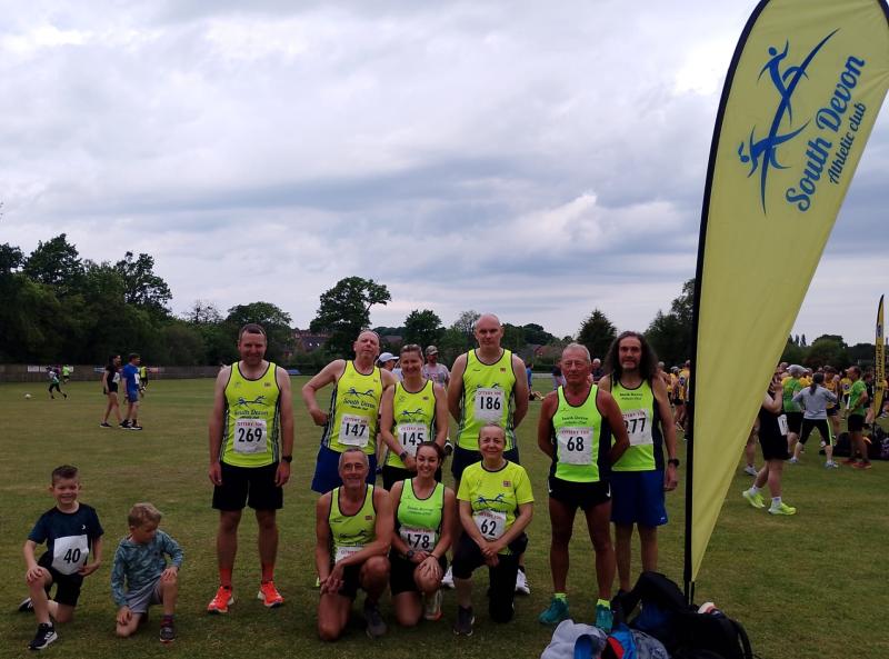 SDAC runners at the Ottery 10k