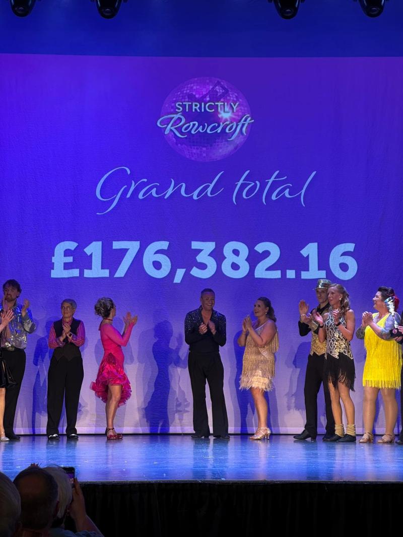 Strictly Rowcroft 2025's fund-raising  total