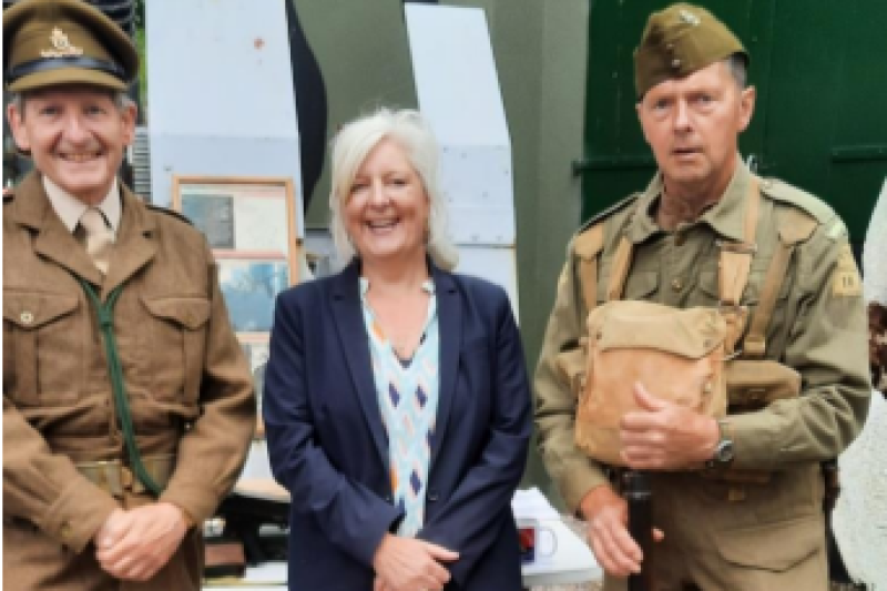 MP visits Brixham Battery to explore town’s wartime past