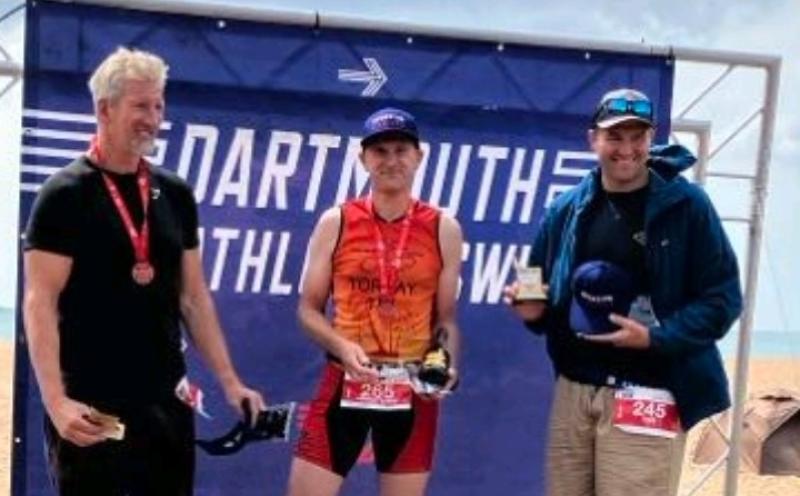 Jonathan Cowling taking top spot as first Vet 40
