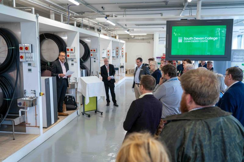 New  £1.5m green skills hub opens in South Devon