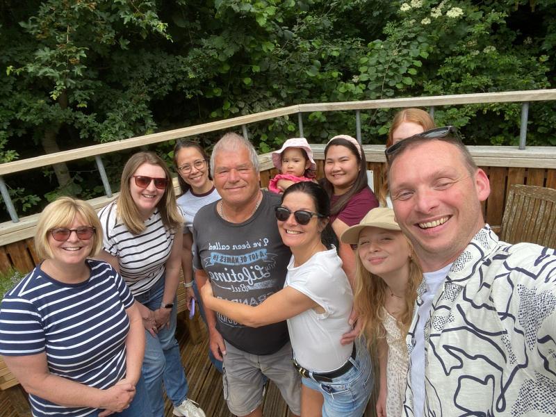 Stroke patients find peace in transformed hospital garden
