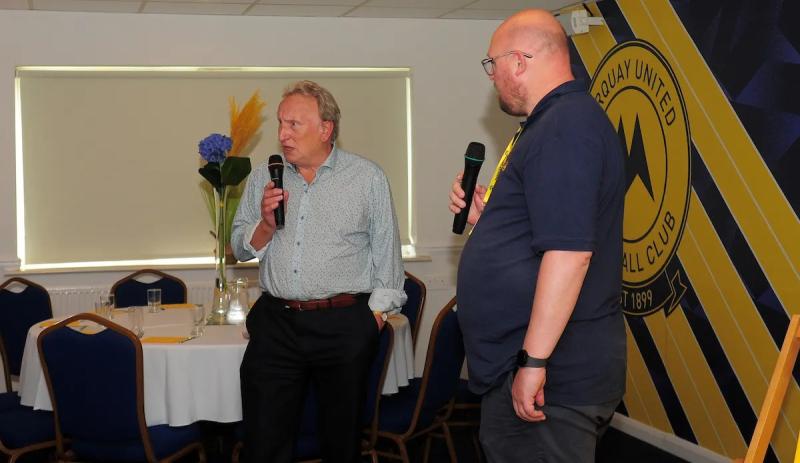 Football meets politics at Torquay United business event