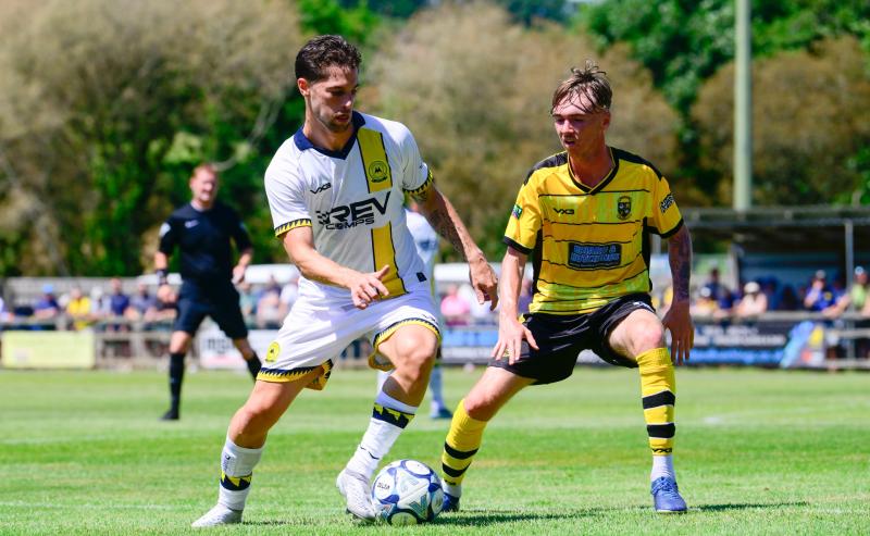 Jordan Young playing for Torquay United. Pic from PPAUK