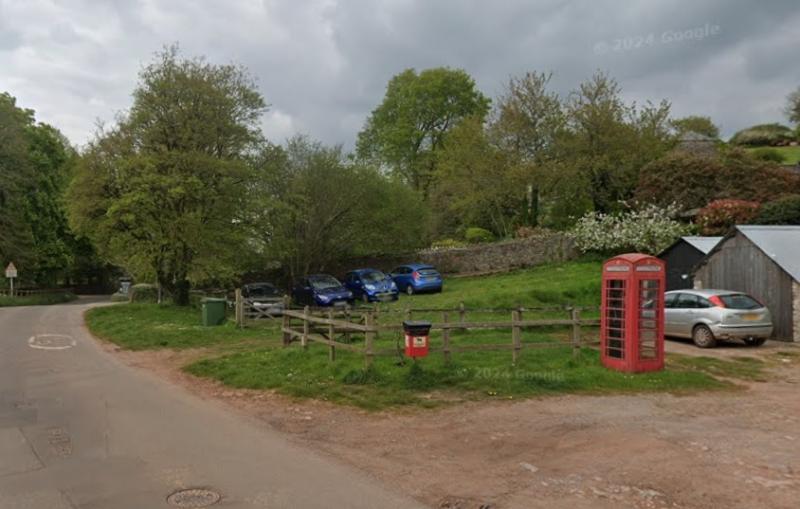 The red phone box at Compton (Image courtesy: Google Street View)