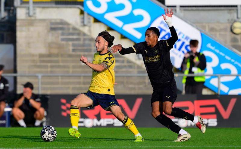 Torquay United v Plymouth Argyle. Pic from PPAUK
