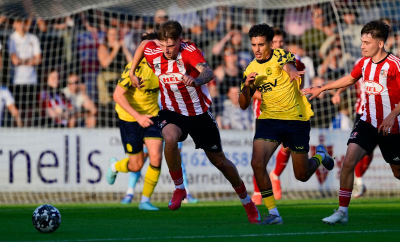 Torquay United v Exeter City. Pic from PPAUK