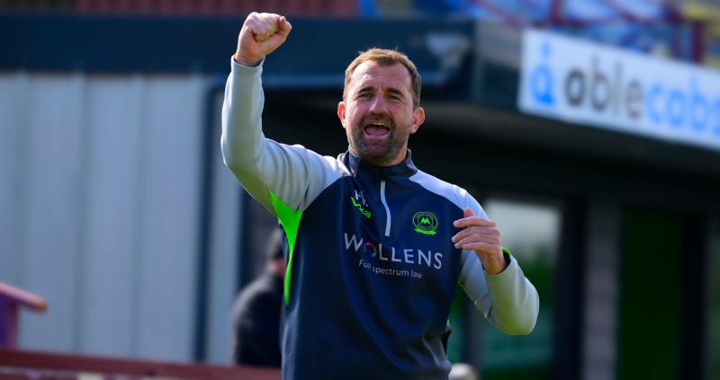 Torquay United manager Paul Wotton. Pic from PPAUK