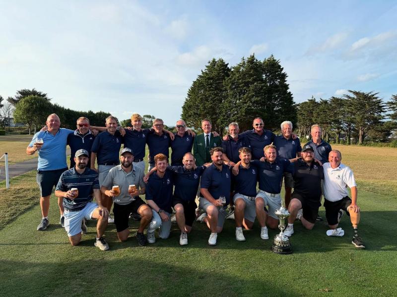 Churston Golf Club win the Torbay Cup