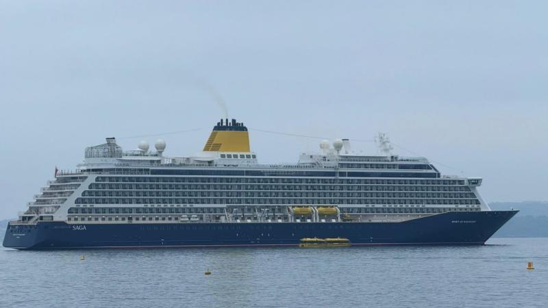 Spirit of Discovery in Tor Bay Image courtesy English Riviera BID Company