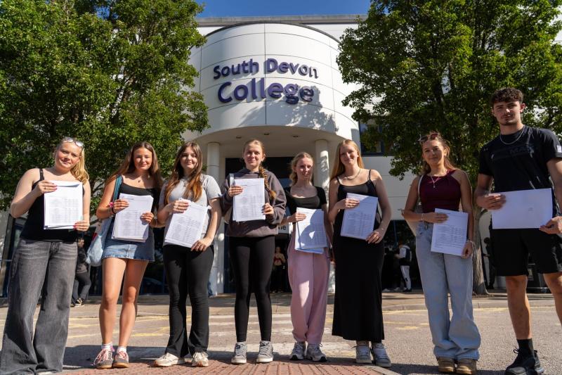 South Devon High School celebrates outstanding GCSE results