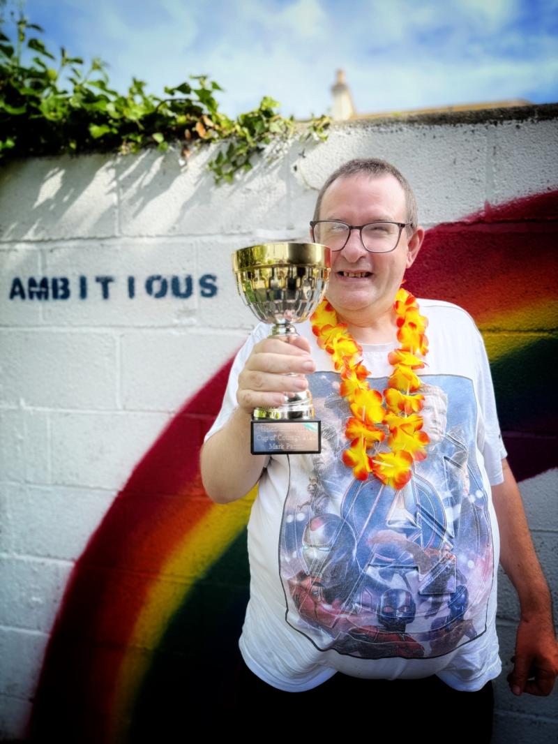 Local man honoured with Mencap Cup of Courage award