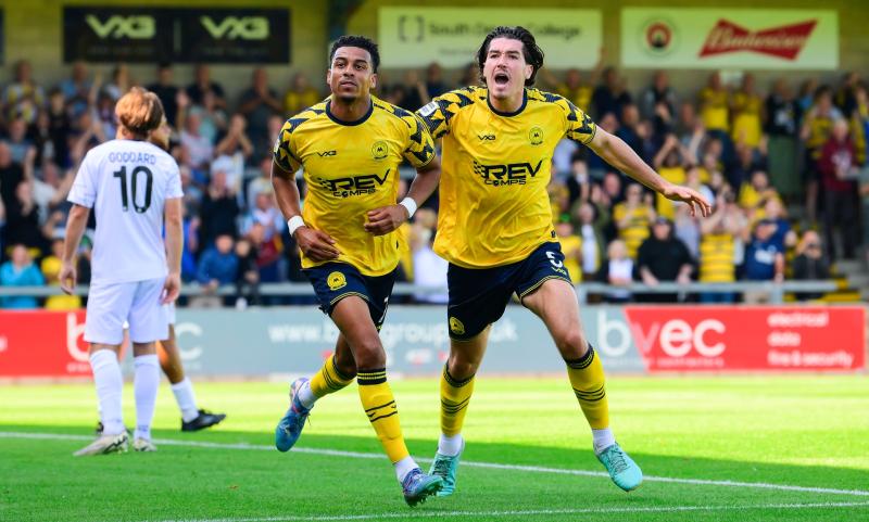 Celebrations for Louis Dennis. Pic from PPAUK