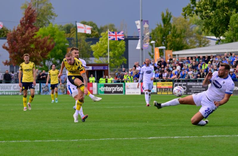 Torquay United exit the FA Cup. Pic from PPAUK