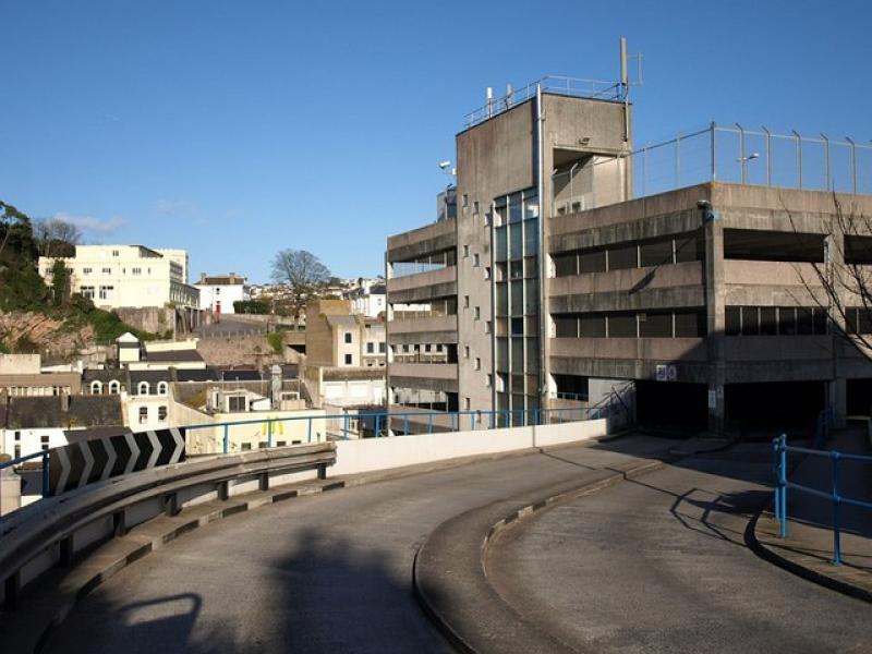 Lower Union Lane Car Park, Torquay Photo: Derek Harper