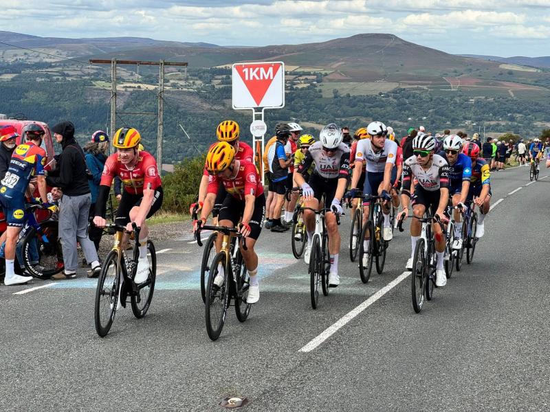 Mid Devon cyclists on the hills