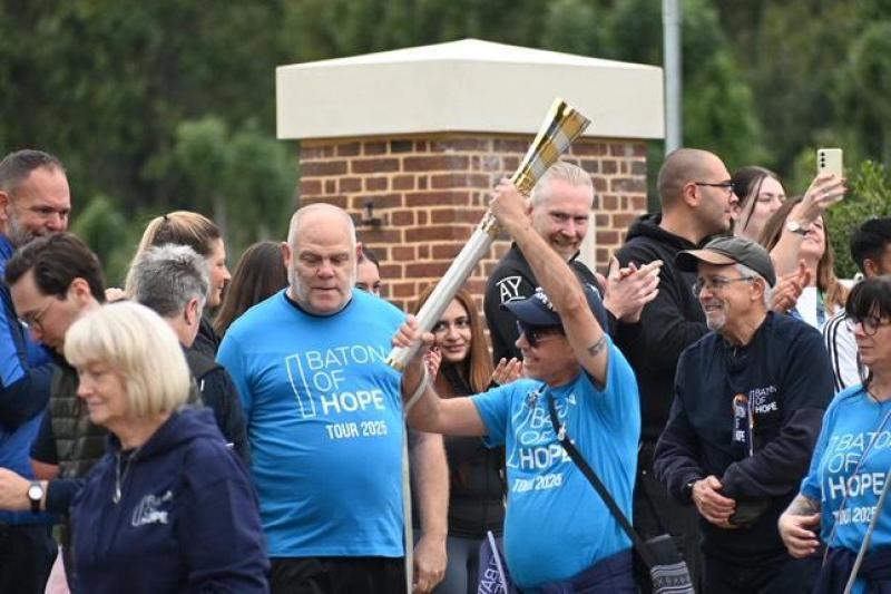 Baton of Hope relay 2025 (Image courtesy: Baton of Hope UK)