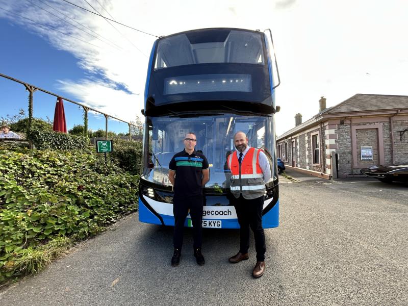 Torbay set for zero-emission future as Stagecoach debuts electric bus