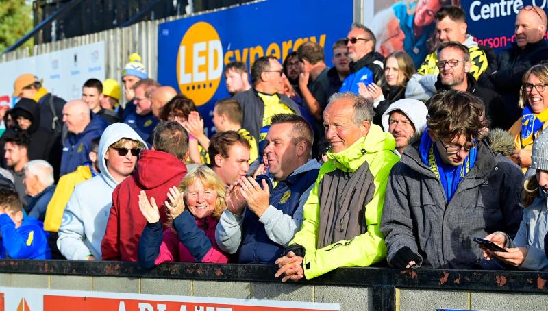 Yellow Army basking in Salisbury sunshine. Pic from PPAUK
