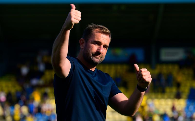 TUFC manager Paul Wotton. Pic from PPAUK