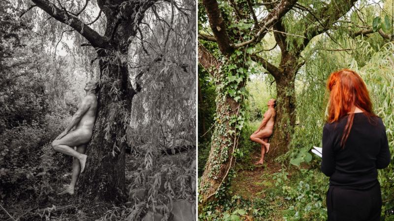 Col goes naked in campaign Pic Sue Vaughton