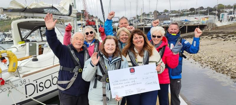 Torquay Golf Club presenting a cheque to the DSA