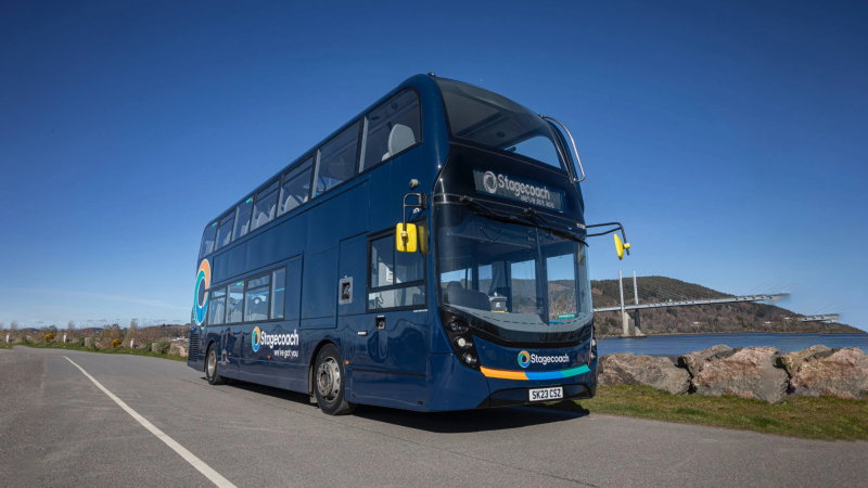 Dog friendly Stagecoach bus