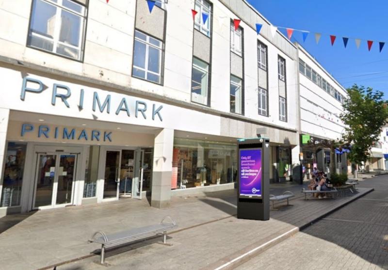 BT street hub and how it could look in Torquay's Union Street Pic BT and Torbay Council