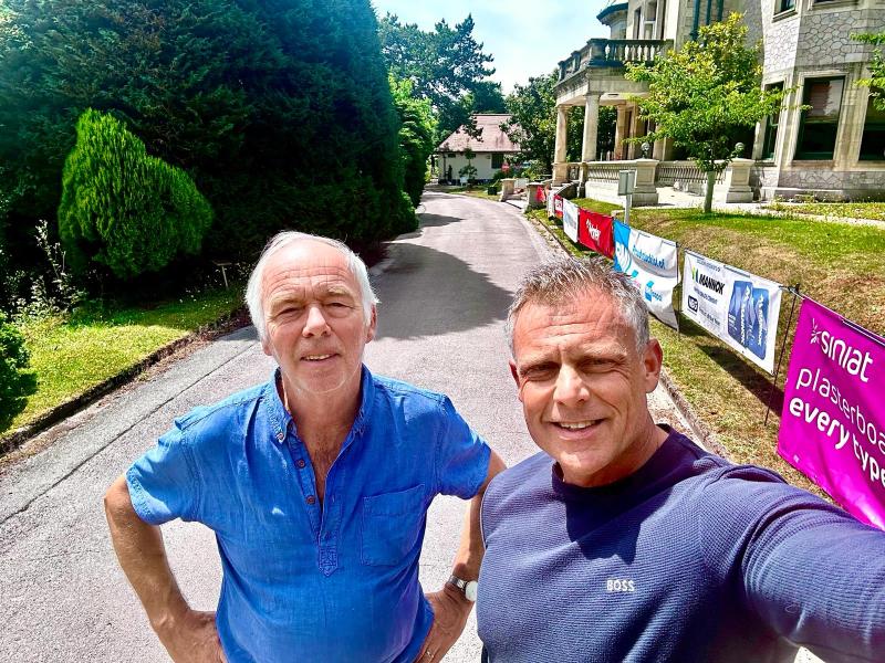 Steve Holdup and Q at Rowcroft