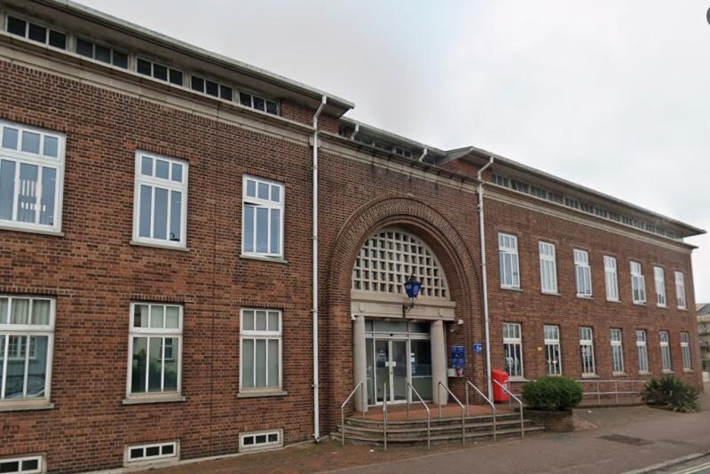 Torquay police station Pic Guy Henderson