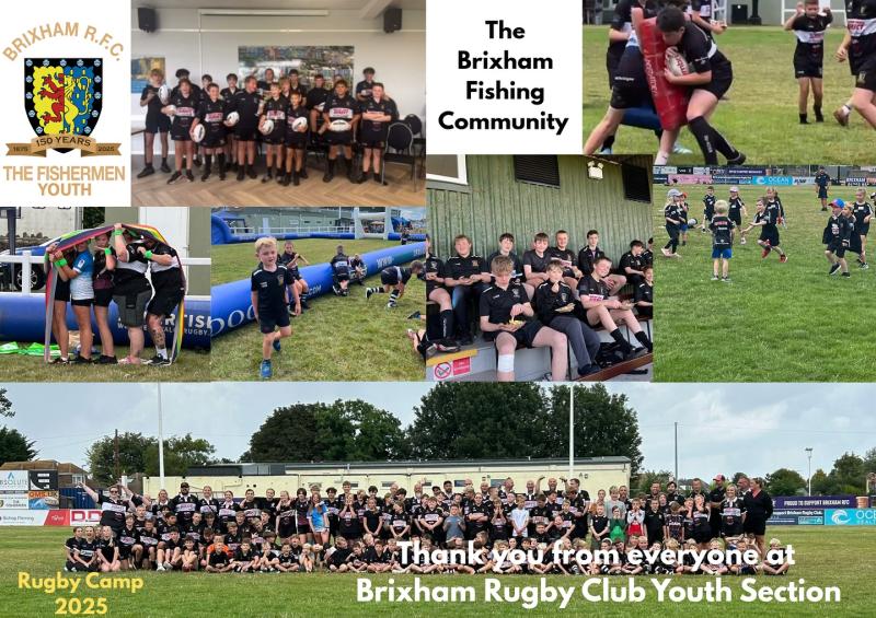 Brixham's fishing community and rugby club united