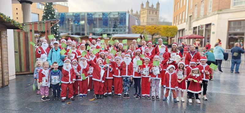 The festive race will race money for Exeter Leukaemia Credit- ELF
