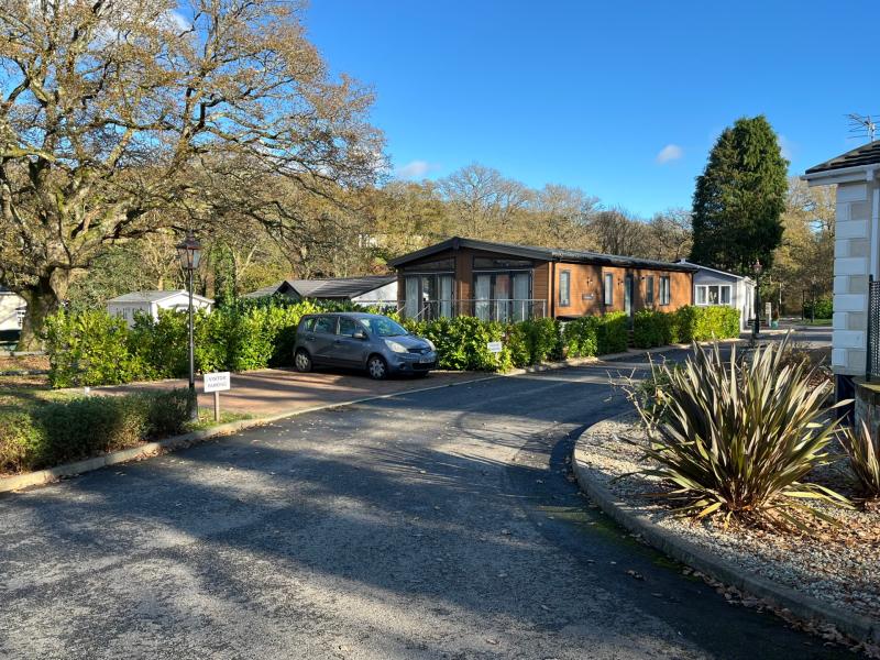 Some of the park homes at Devon Oaks. Picture by Alison Stephenson
