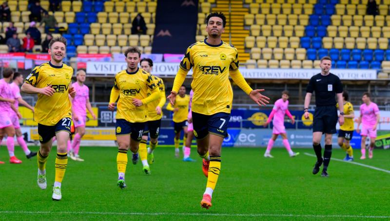 Celebrations for Louis Dennis. Pic from PPAUK