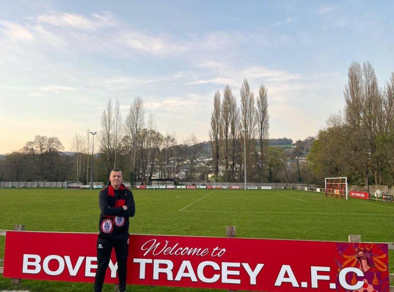 Bovey manager Ben Gerring