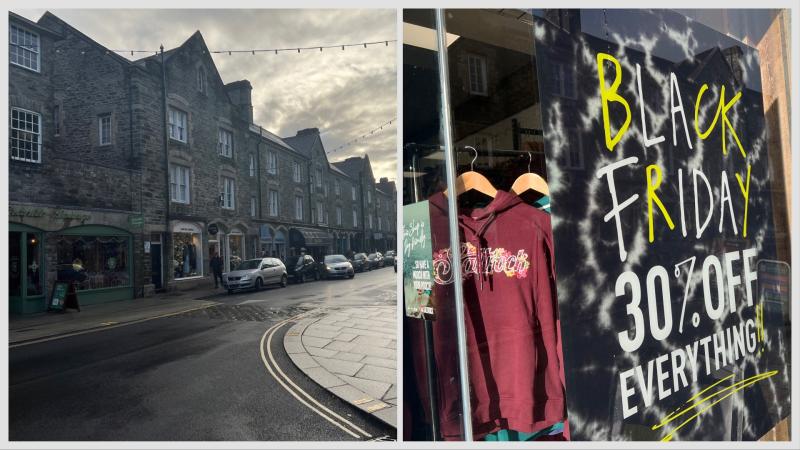 We investigated if Black Friday actually exists on the Dartmoor high street Image- Jamie Townsend