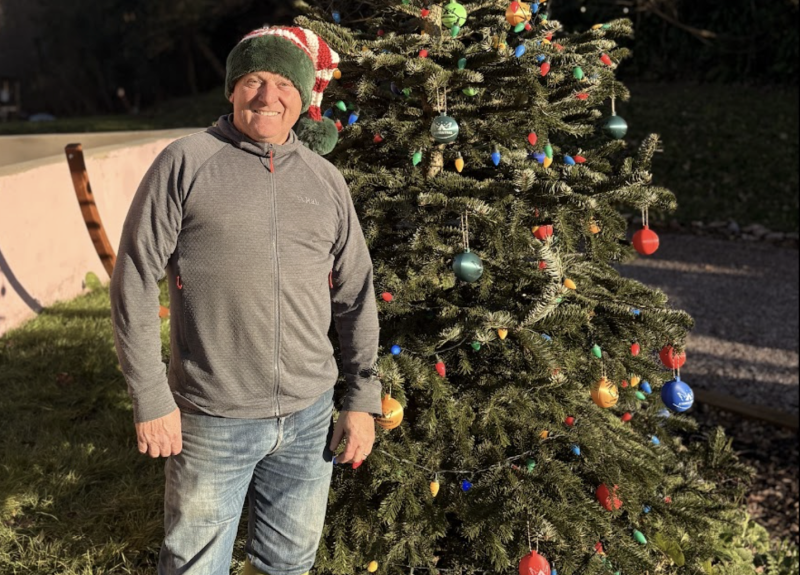 (Image: Peter Sprigg, co-owner of Stones & Stars Boutique Glamping)