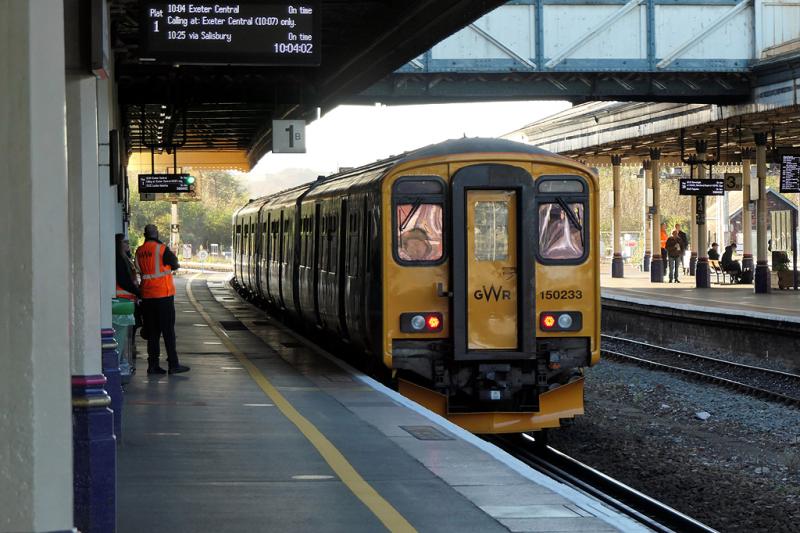 Exeter rail passengers face changes as GWR introduces new winter timetable
