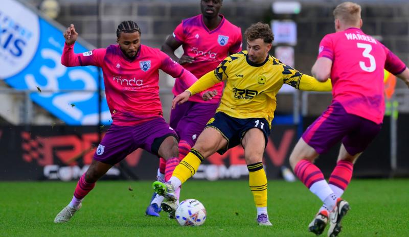 Torquay United beaten by Tonbridge. Pic from PPAUK