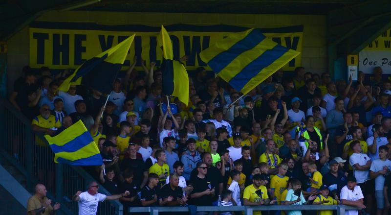 Torquay United fans. Pic from PPAUK